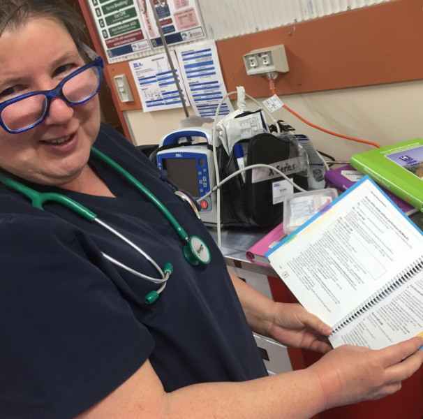Remote Area Nurse using RPHC Manual.