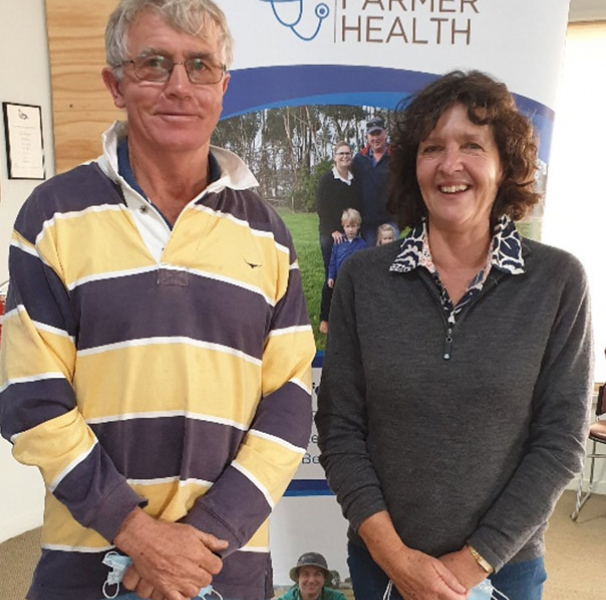Farmers Mick and Rosey Leeming took a few hours off the farm to pilot the Farmer HAT.