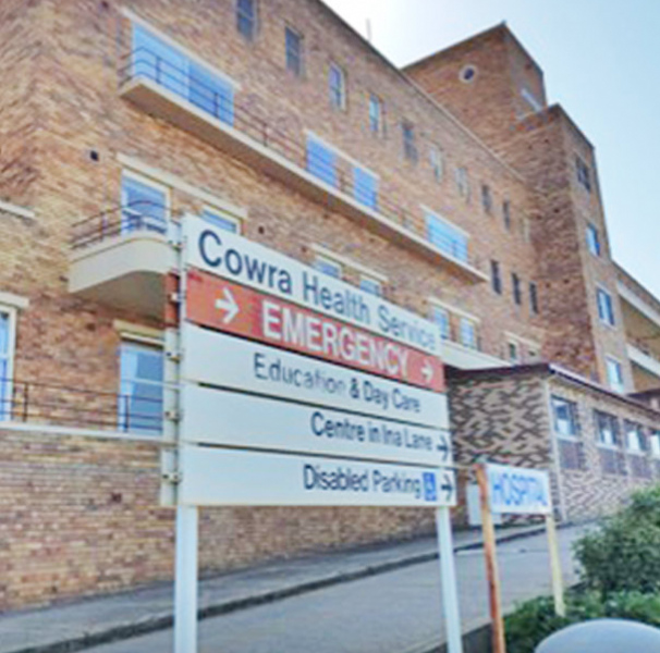 Cowra hospital.
