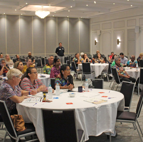 Community sessions talking about the proposals for an Indigenous Voice have taken place across the country, including in Townsville (pictured).