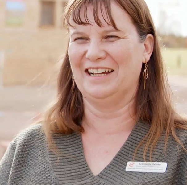 Danielle White, nursing academic