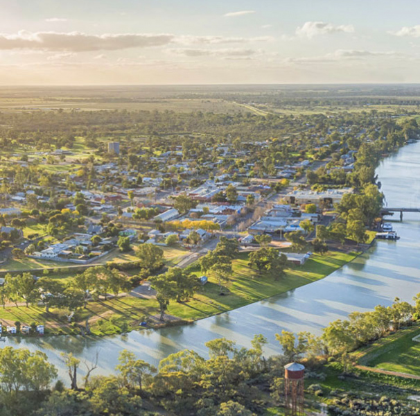 Wentworth, NSW. [Photo credit: Destination NSW]