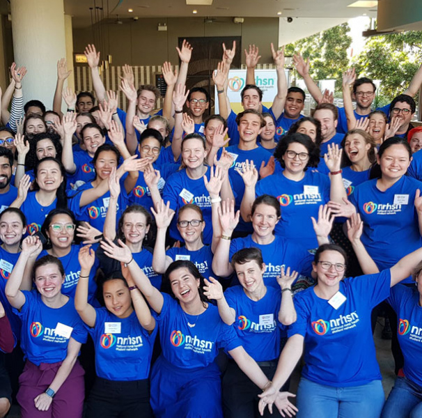 NRHSN students group photo