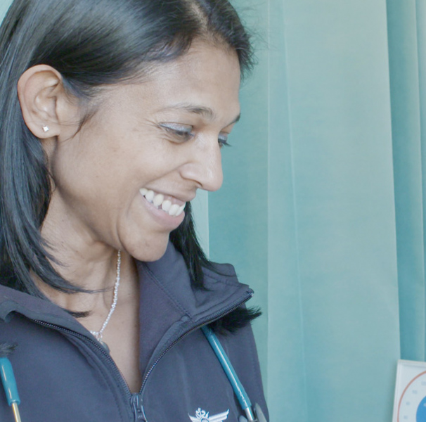 Dr Anita Moss, a locum GP with the Rural Women's GP service.