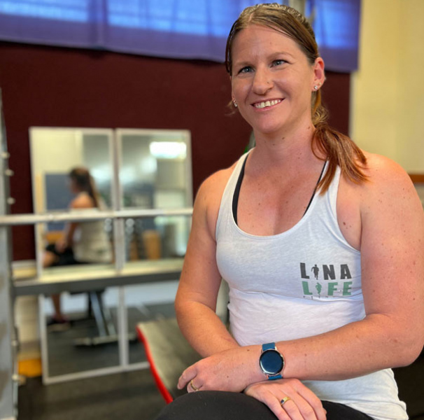 Personal trainer Kasey Schaepman.