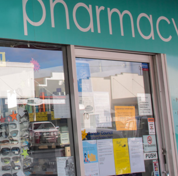 Pharmacy store front