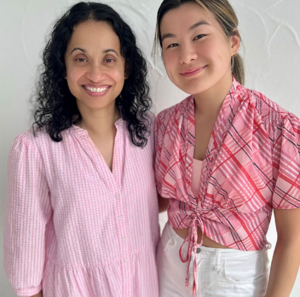Dr Paula Matich and JCU med student Cathy Choong. [Image: Dr Paula Matich]