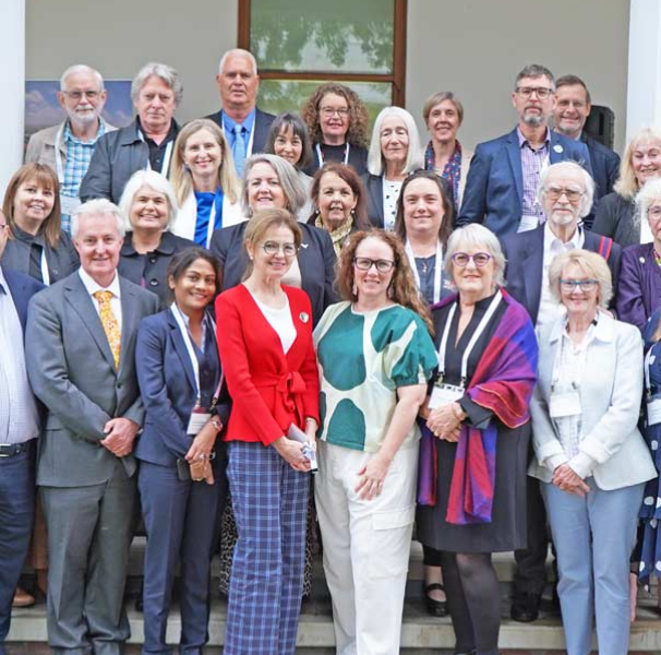 Alliance 30th celebration group of staff and council