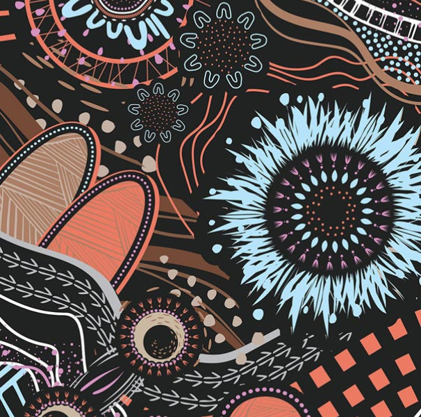 ‘Data and Diversity’ by First Nations artist Jay Hobbs