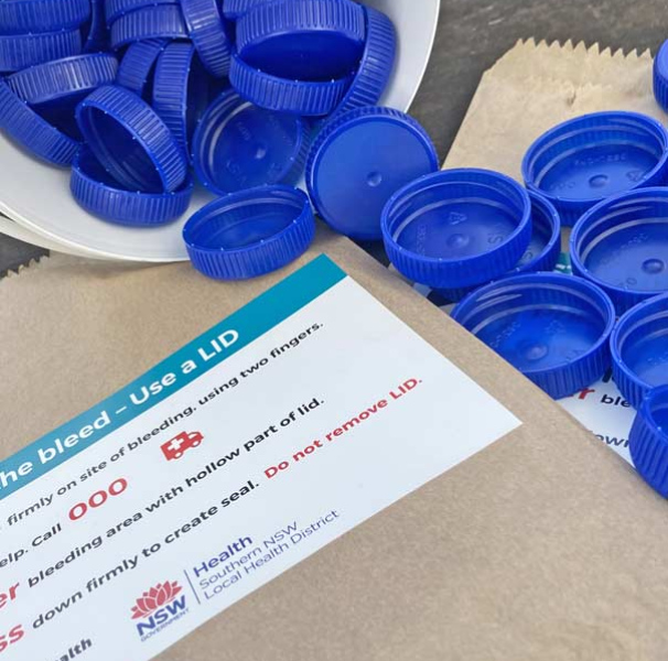 Stop the Bleed lids