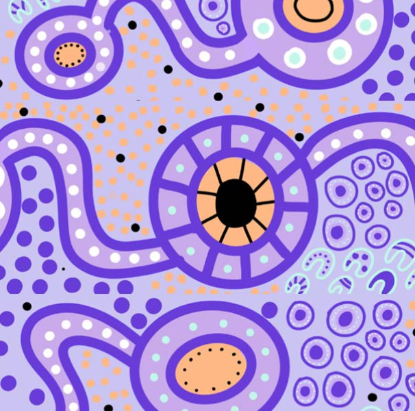 Artist and proud Bidjara woman Sheri Skele has created a beautiful contemporary Aboriginal artwork titled ‘Healing Journey.’ This piece serves as a powerful symbol in the fight against sepsis