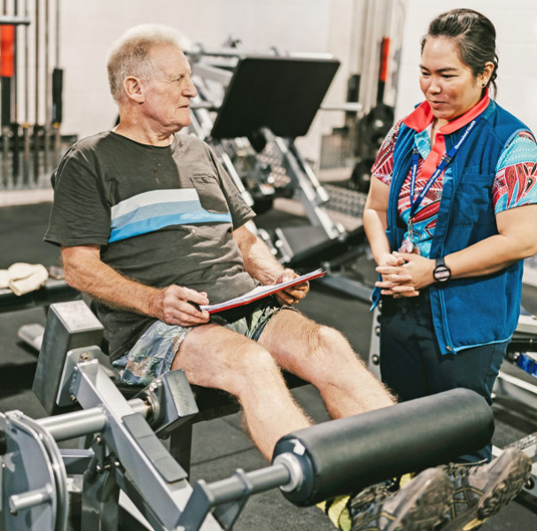John from Mt Isa, Queensland, who features in the MyHeart MyLife program.